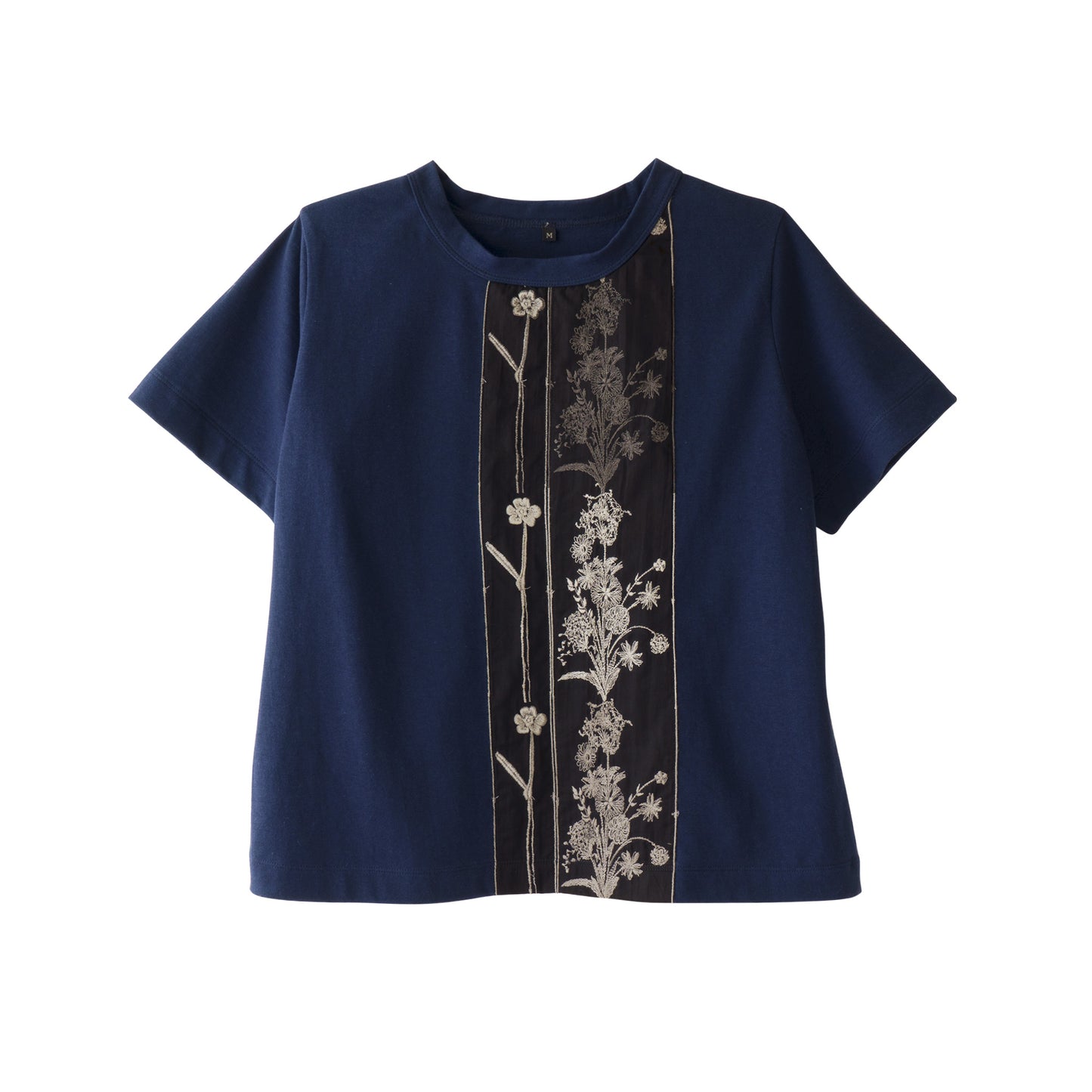 レーステープ半袖Tシャツ T-301 ネイビー