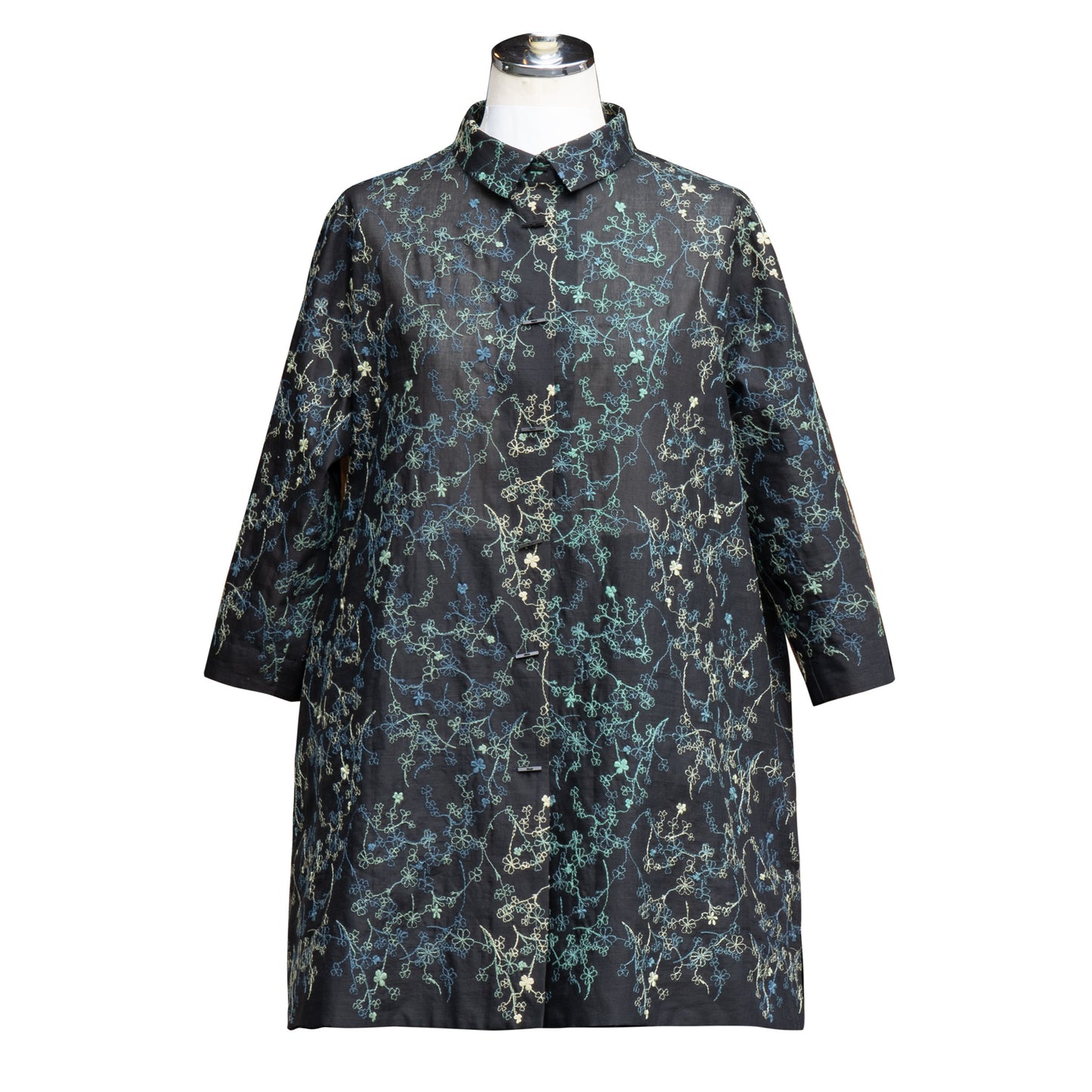 クローバーの草むら ロングシャツ