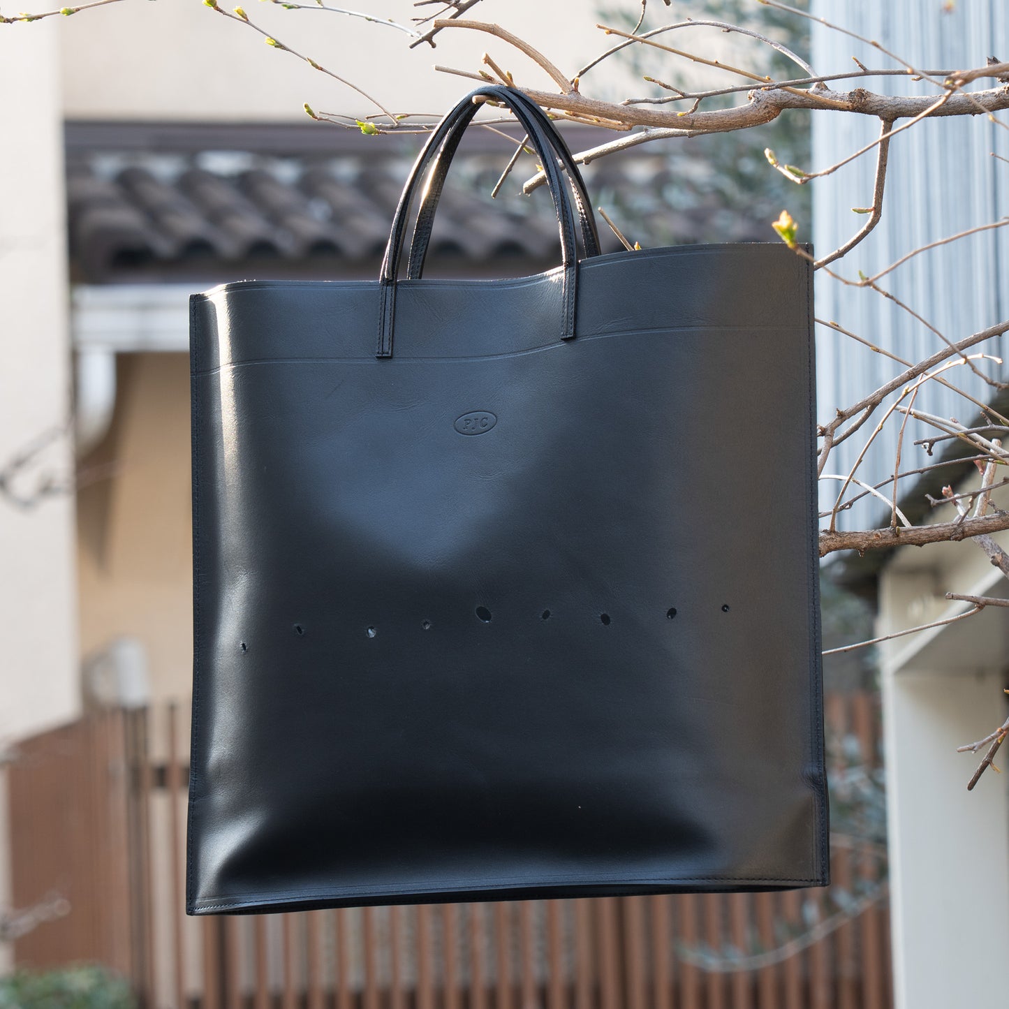 牛革トートバック 手持ちタイプ