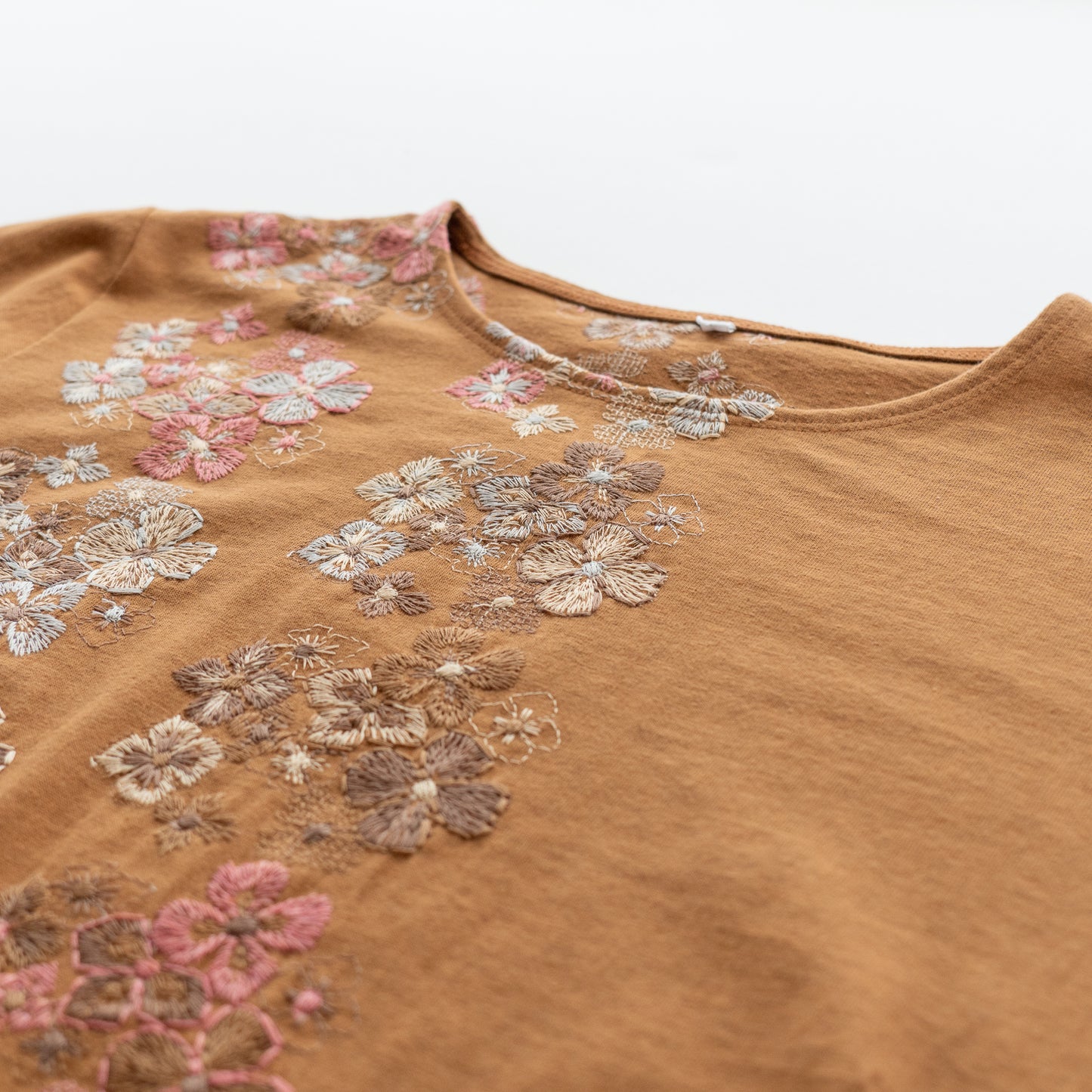 風花 フレンチスリーブTシャツ アース