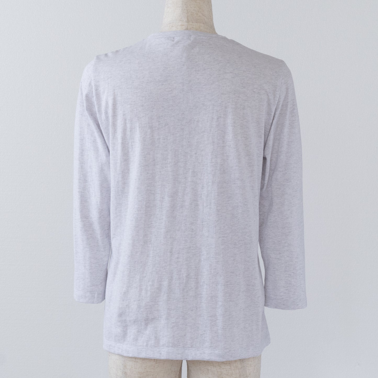 ピンタックTシャツ オートミールブリーチ