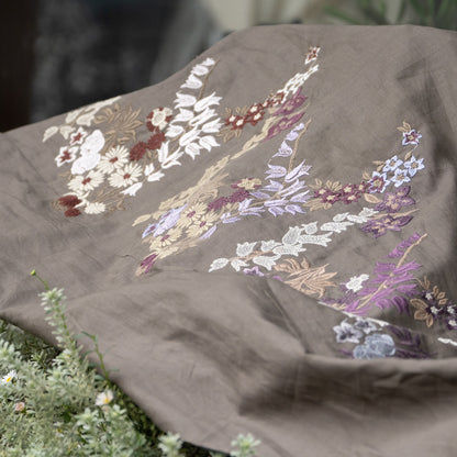 テキスタイル 花園 ペールカーキ