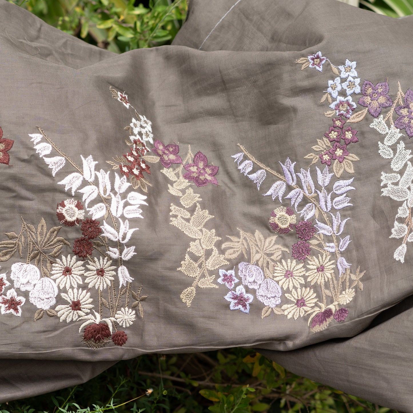 テキスタイル 花園 ペールカーキ