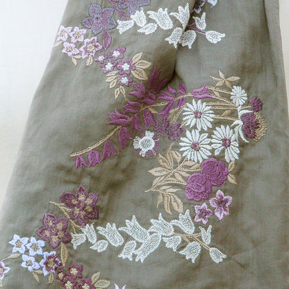 花園 ロングストール ペールカーキ