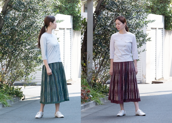 ボーラークローバータックスカート