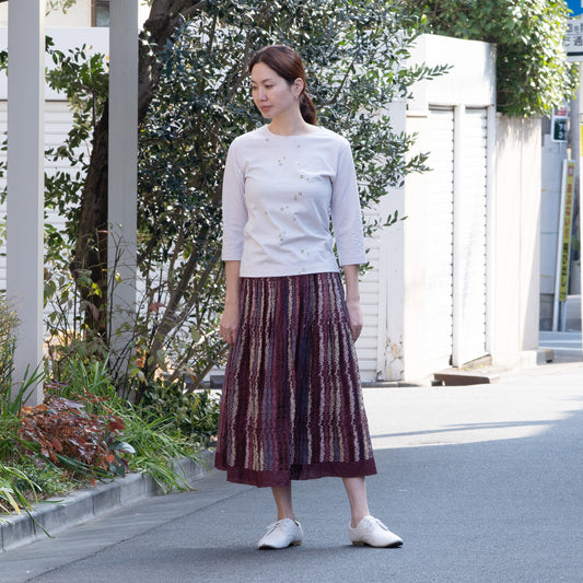 ボーラークローバータックスカート ペチュニア