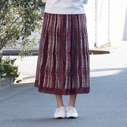 ボーラークローバータックスカート ペチュニア