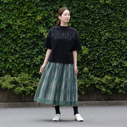 モネのバラフリーサイズ半袖Tシャツ
