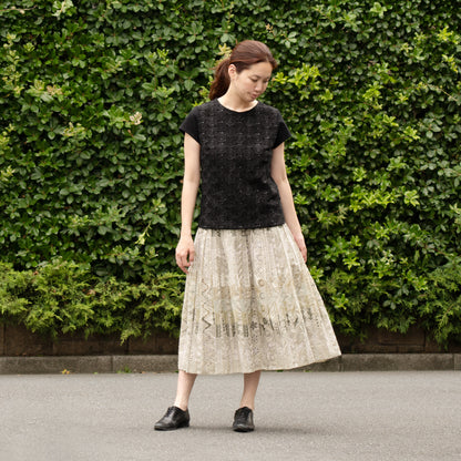 モネのバラ フレンチTシャツ