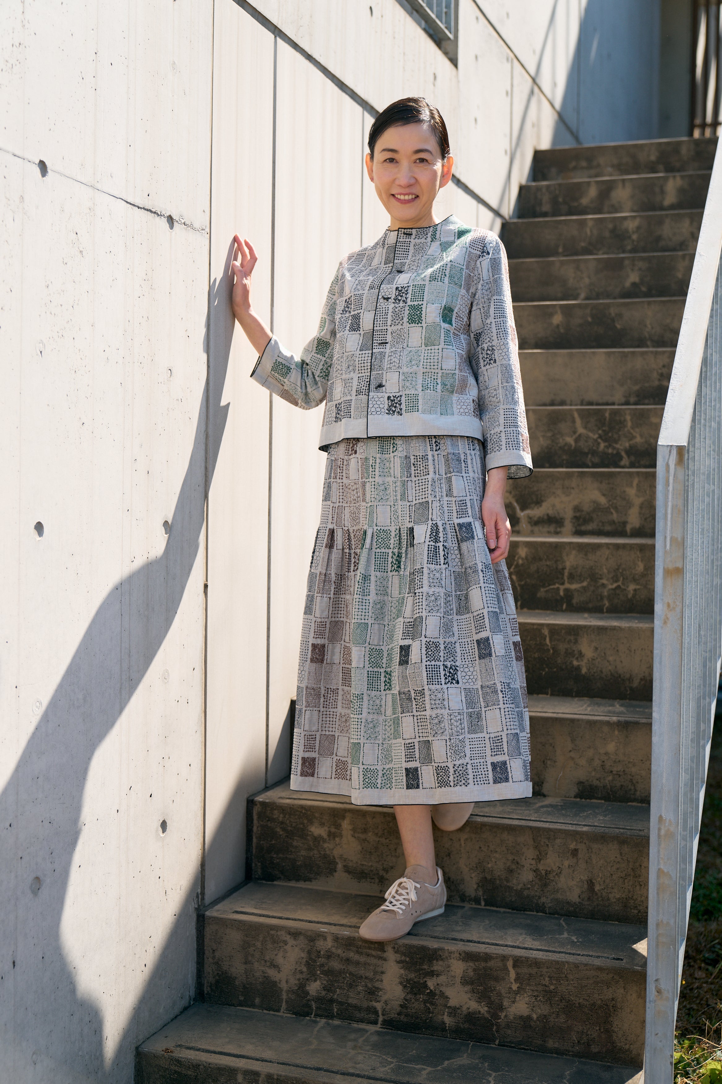 最新作爆買いPJC KAZUKO ONISHI エンブロイダリースカート スカート